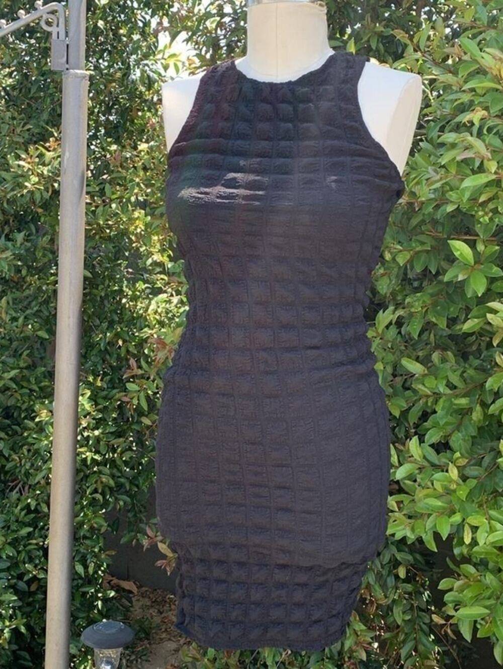 NWT Forever 21 Bodycon Dress Black Womens Small Tank New with Tags